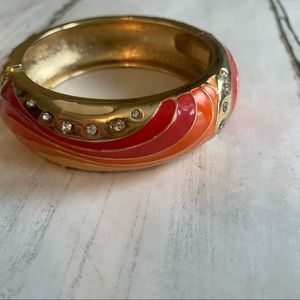 Mod enamel Bangle bracelet